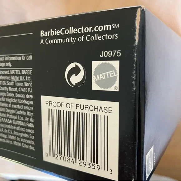 MONIQUE LHUILLIER Platinum Label Blonde Bride Barbie Collector Doll 2006 NIB - Picture 11 of 16